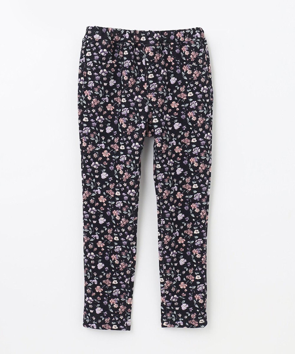 ANY KIDS 裏シャギー総柄ガーリーパンツ 