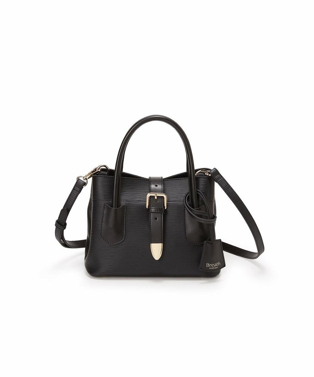 TOPKAPI 【Breath TOPKAPI】RIPPLE リプル バックル ショルダー付き ミニ トートバッグ 