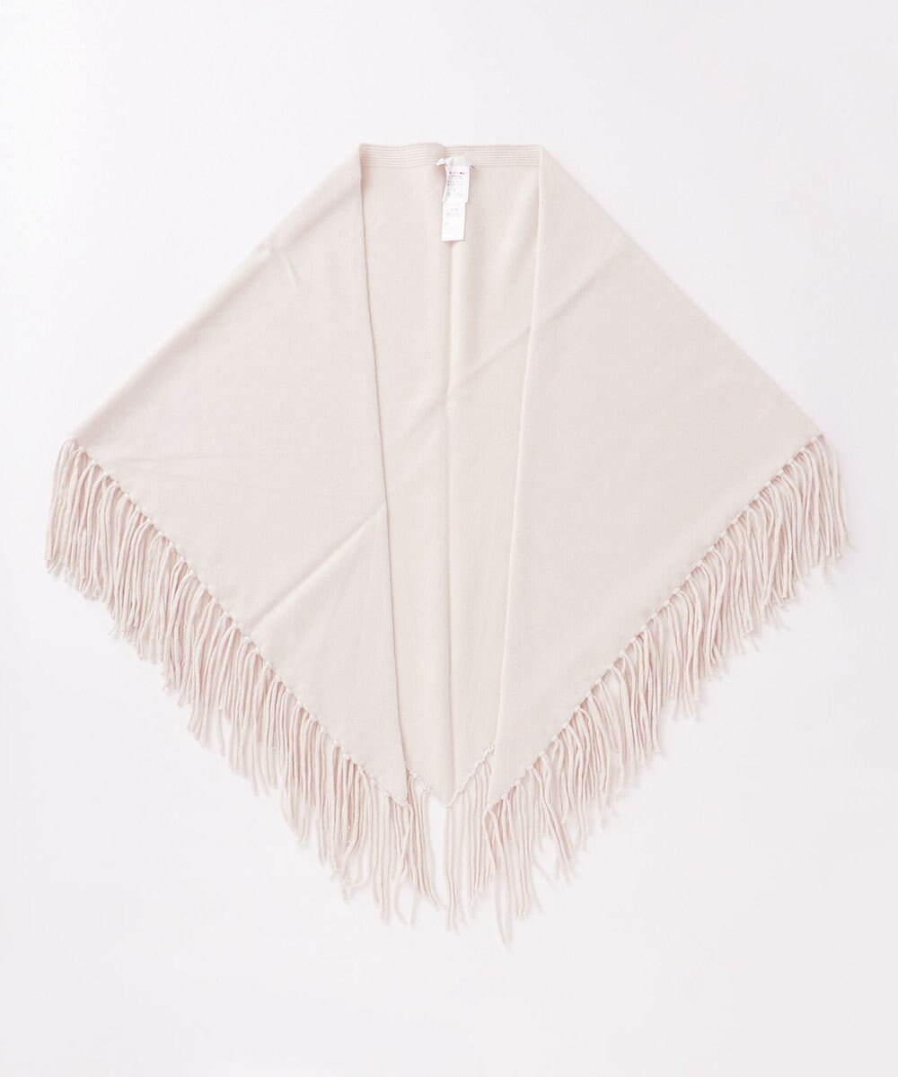 自由区 【洗える】ソフトウールハイゲージフリンジ ストール 