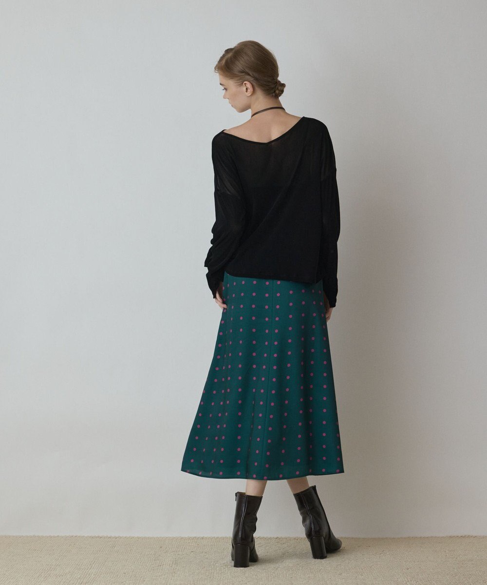 GRACE CONTINENTAL フロッキーオーバーカットトップ 