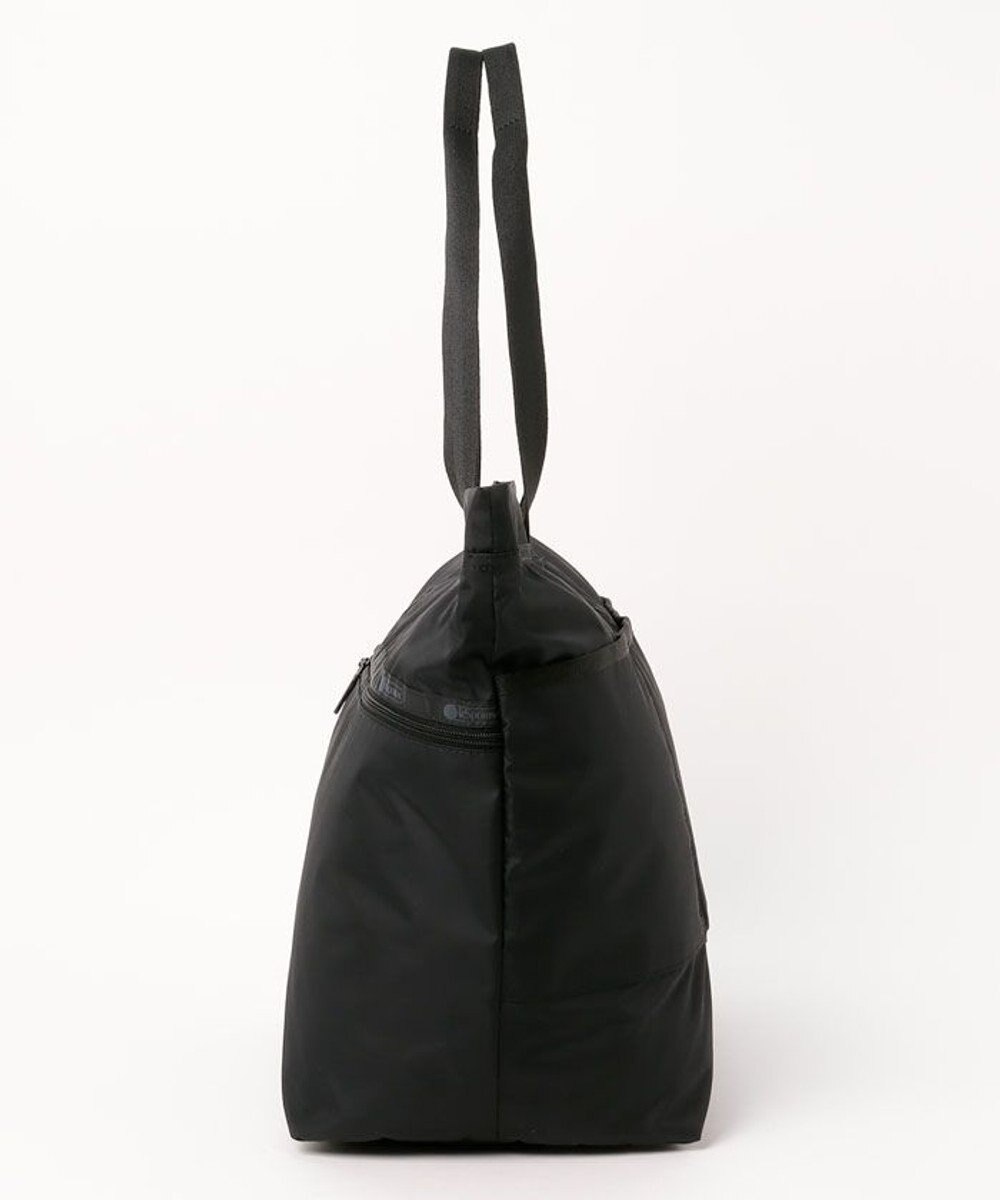 LeSportsac CARLIN ZIP TOP TOTE BAG/リサイクルドブラックJP 