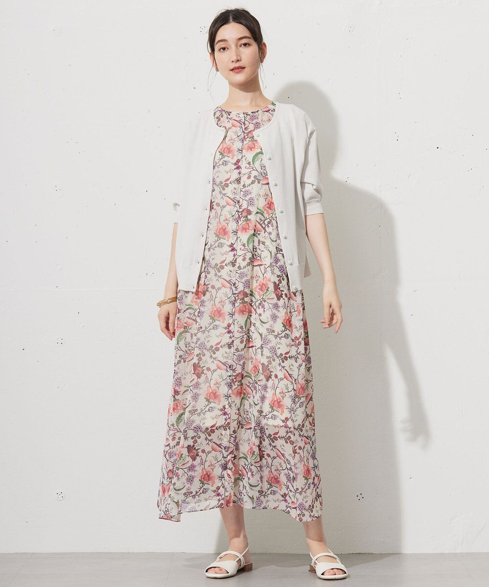 自由区 L 【WEB限定・マルチウェイ・洗える】リバーシブルスカートセットアップ ワンピース 