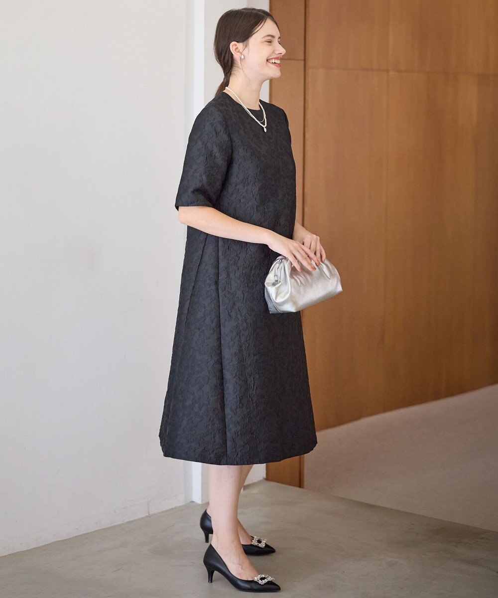 23区 【APPLAUDIR】フラワージャカード ドレス 