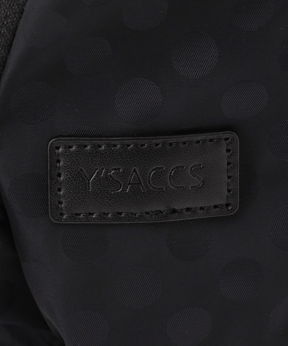 Y'SACCS はっ水ドットジャカード リサイクルレザーコンビ リュック 