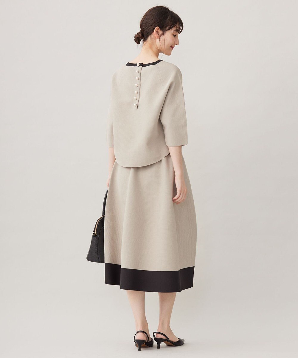 自由区 L 【洗える】ポリエステルホールガーメント スカート 