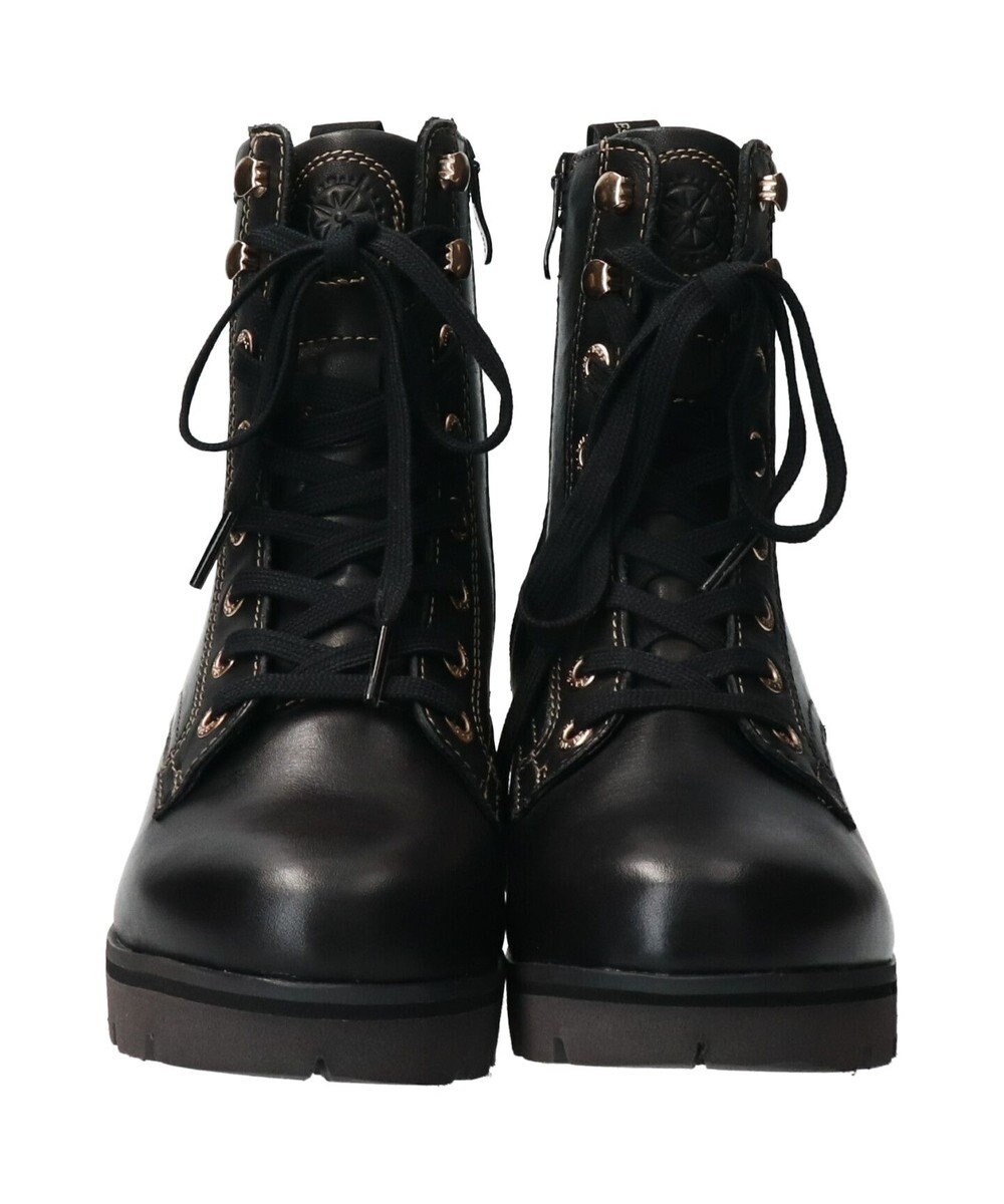 INTER-CHAUSSURES 【BUSSOLA】撥水レザーレースアップグリップソールブーツ 