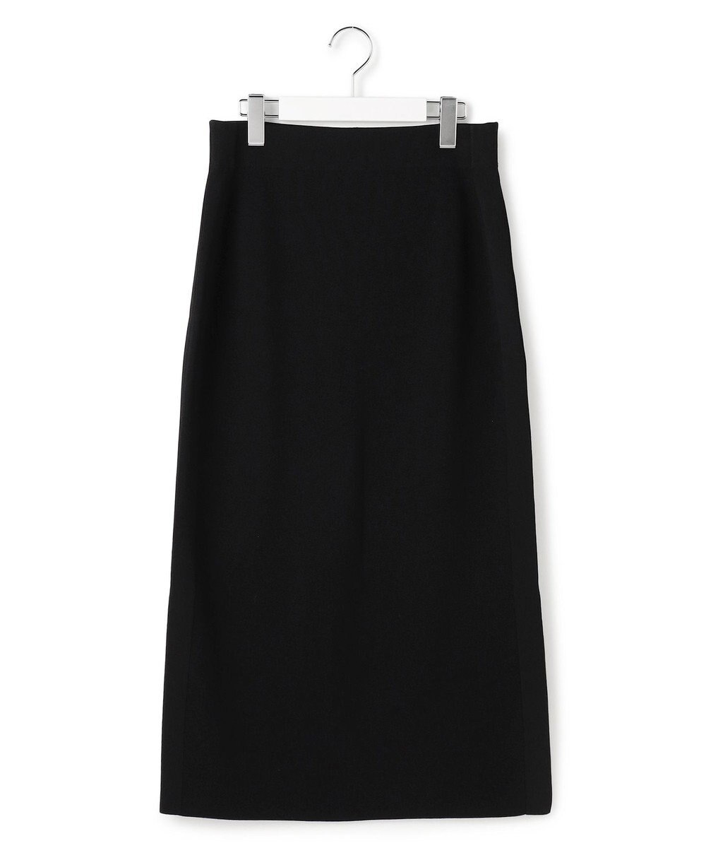 ICB 【洗える】 シンセティックダブルフェイス ニットタイトスカート 