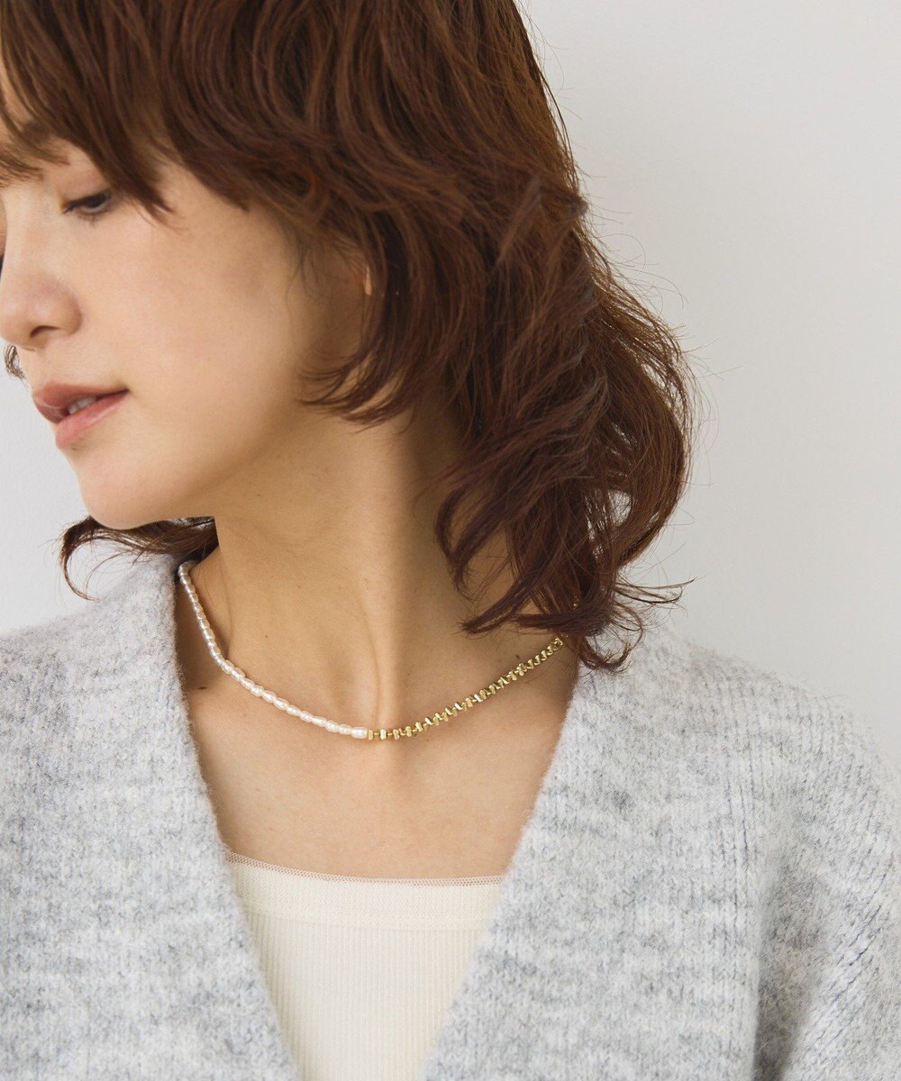 AMERICAN HOLIC パールミックスネックレス 