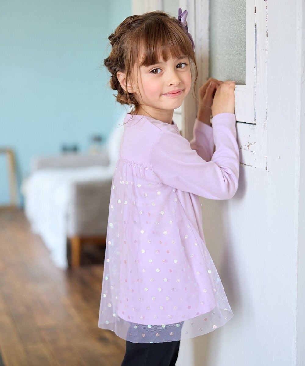 ANY KIDS トゥシューズバックシャン長袖Tシャツ 