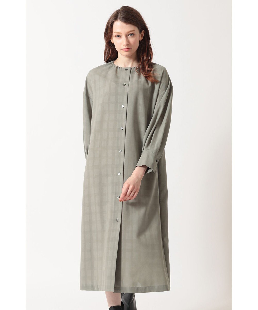 DAKS シャドーチェック 2WAYワンピース 