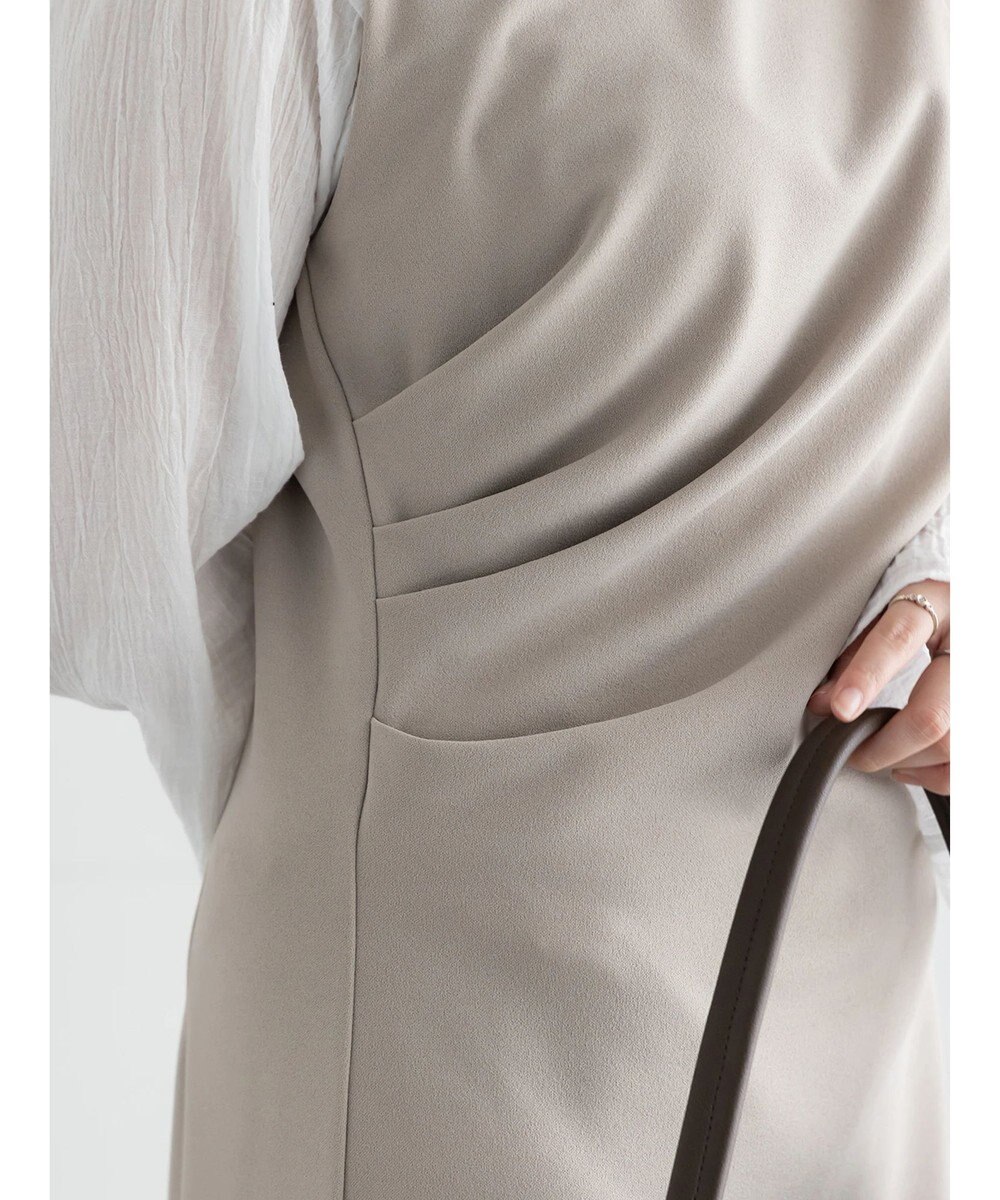 Te chichi ドレープ I ラインワンピース【AOYAMA FASHION ASSOCIATION × Te chichi】 