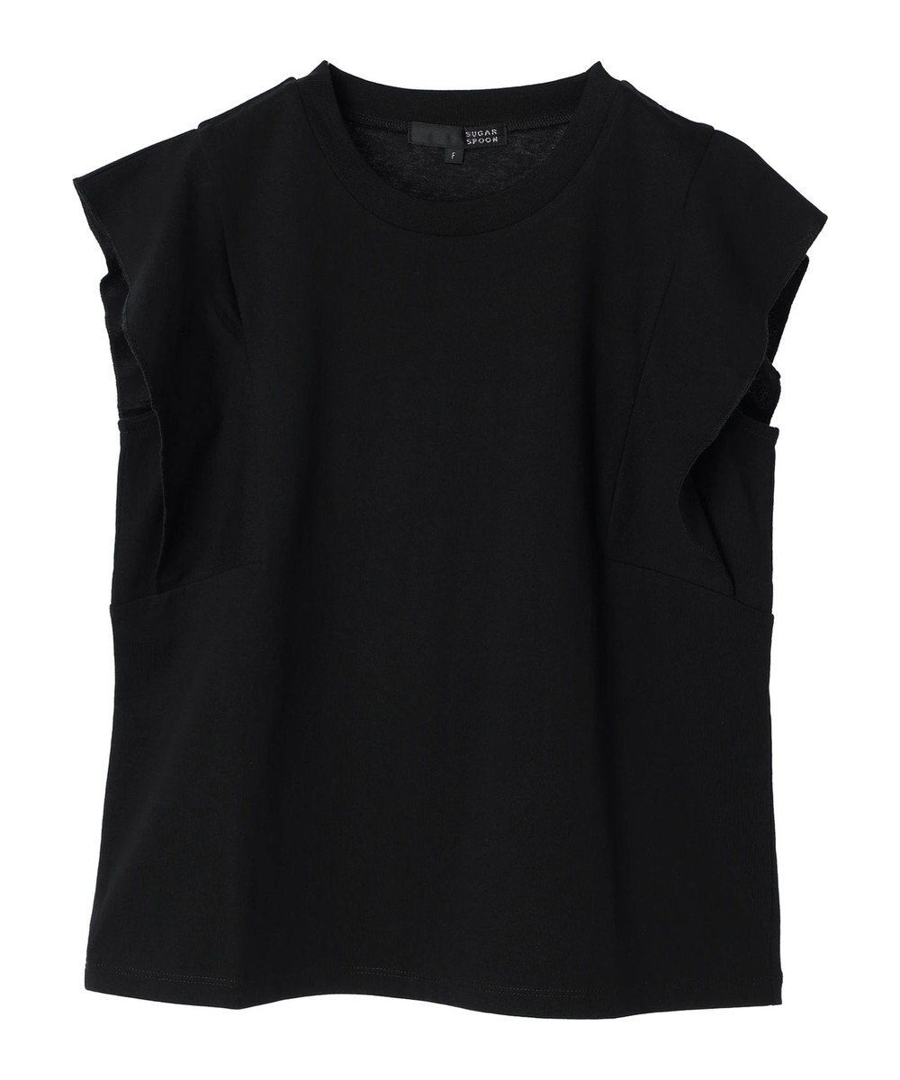 Green Parks ・ＳＵＧＡＲ　ＳＰＯＯＮ【ＣＯＯＬ】フレンチスリーブＴＥＥ 