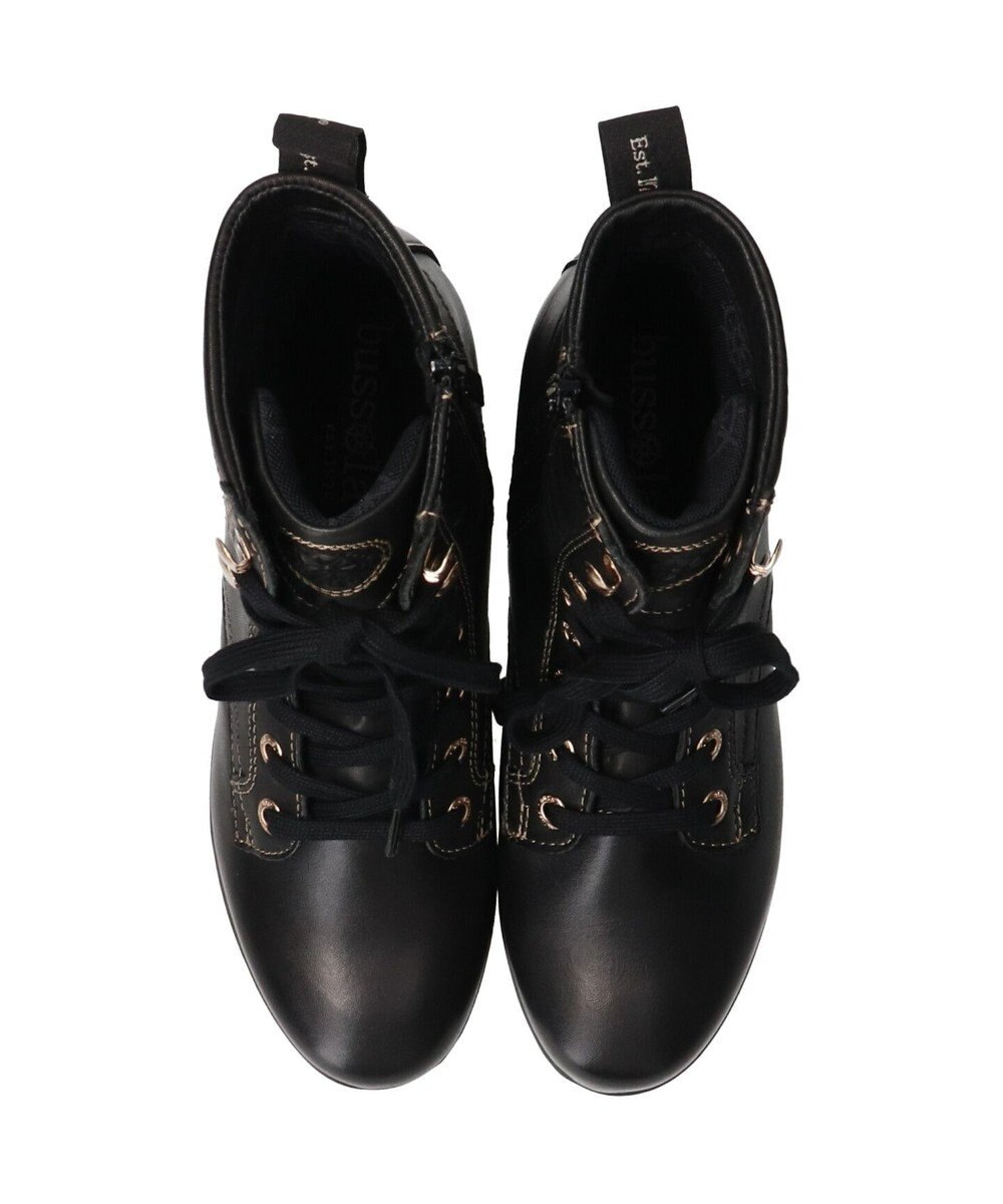 INTER-CHAUSSURES 【BUSSOLA】撥水レザーレースアップグリップソールブーツ 