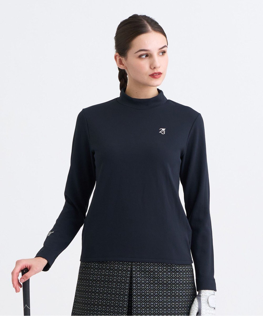 23区GOLF 【WOMEN】ストレッチダンボールモックネック 