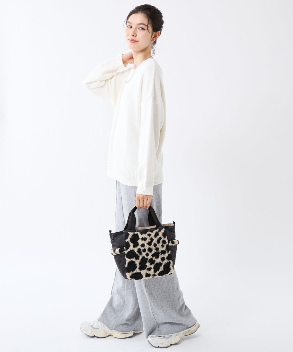 LeSportsac SHERPA SMALL OPEN TOTE/カウシェルパ 