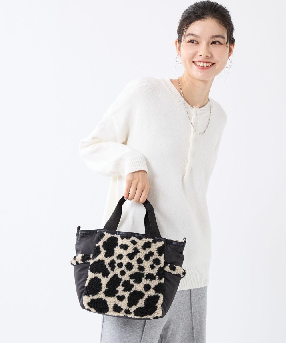 LeSportsac SHERPA SMALL OPEN TOTE/カウシェルパ 