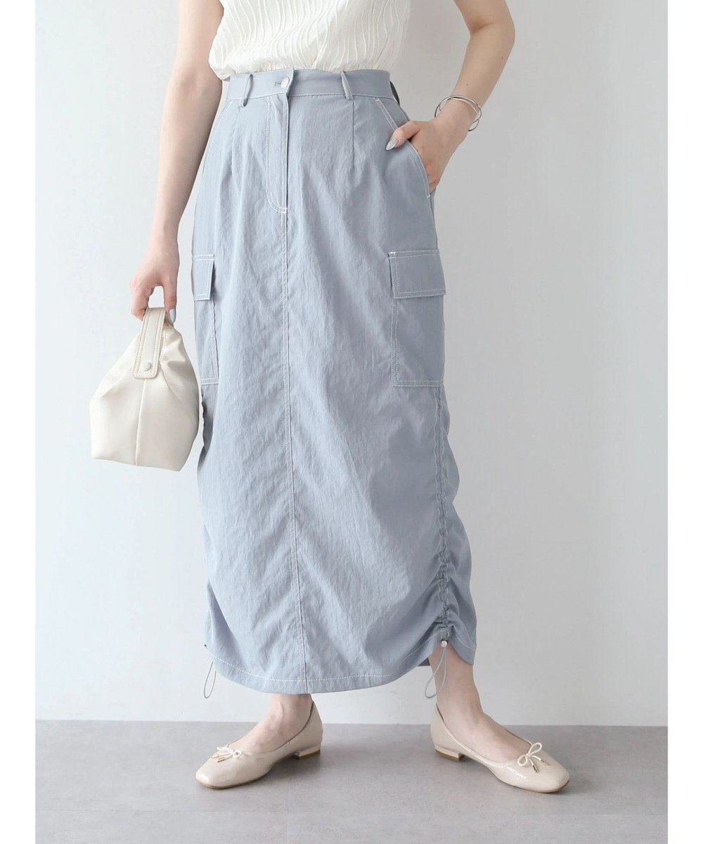 Green Parks ・ＳＵＧＡＲ　ＳＰＯＯＮ　配色ｓｔカーゴスカート 