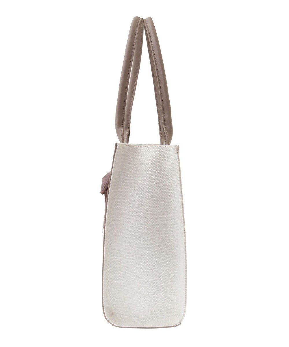 Maison de FLEUR EC限定ロゴ刺繍キャンバストートバッグ 