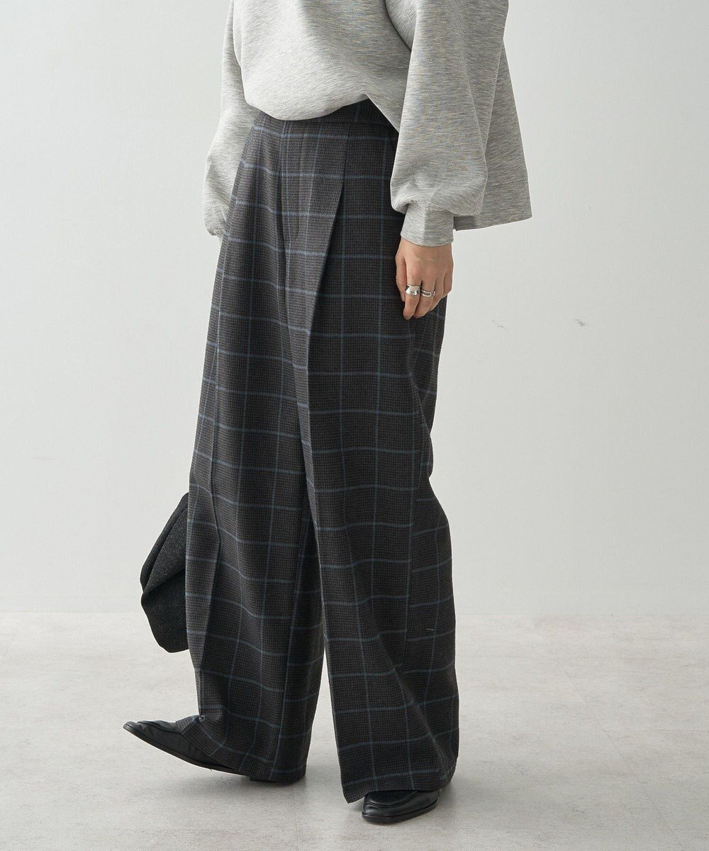 AMERICAN HOLIC ツイードワイドパンツ 