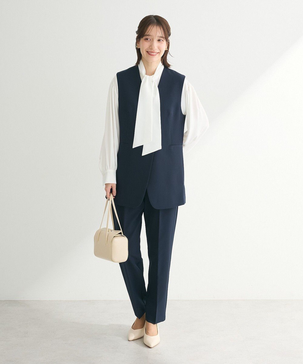 Green Parks ef-de ボウタイブラウス 