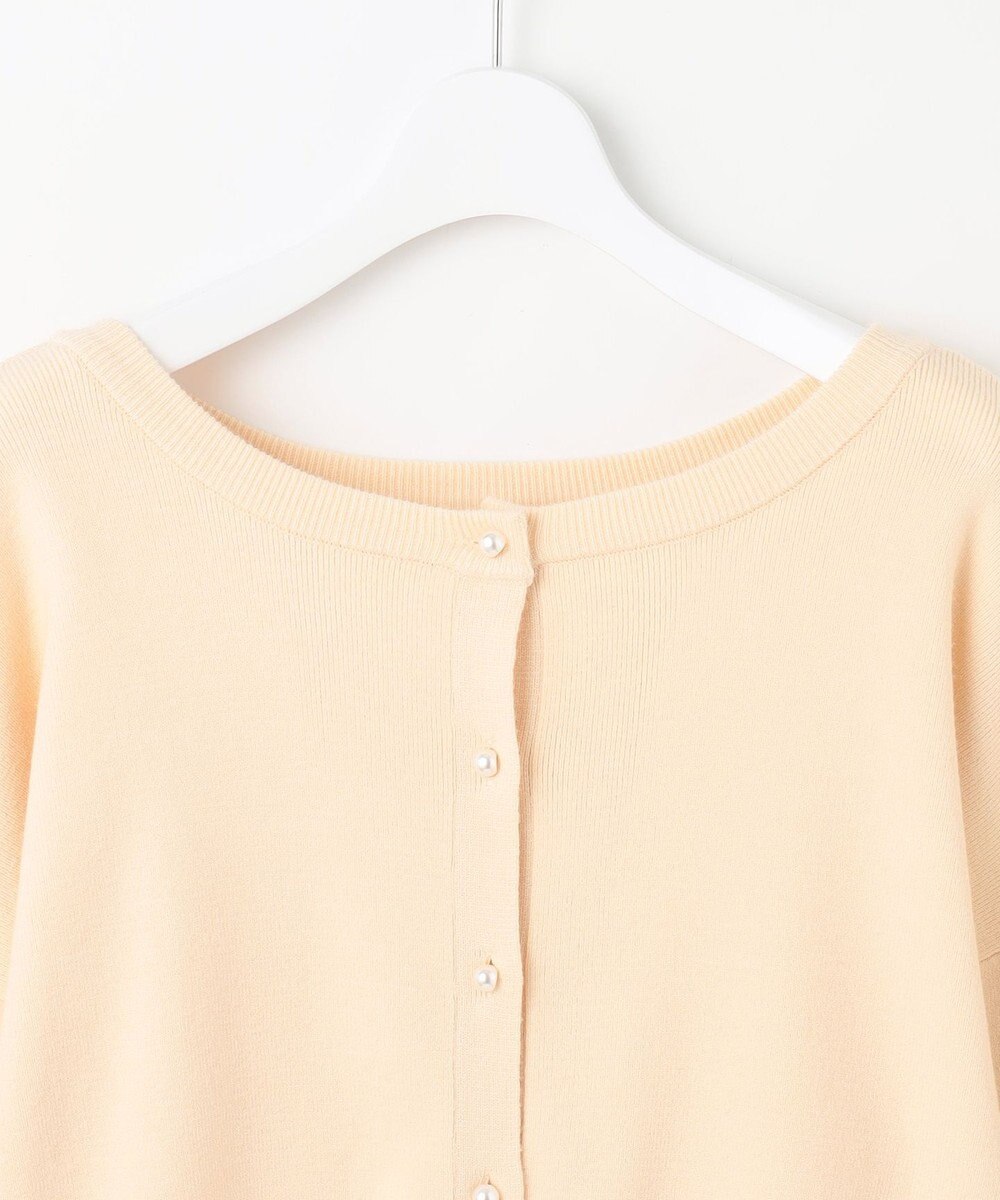 Feroux 【洗える】2WAY パールボタン カーディガン 