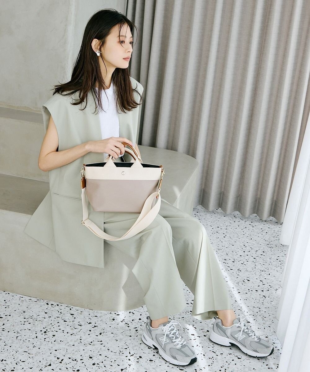 TOPKAPI 【Breath TOPKAPI】RIPPLE リプル ファスナー付 ショルダーバッグ S 