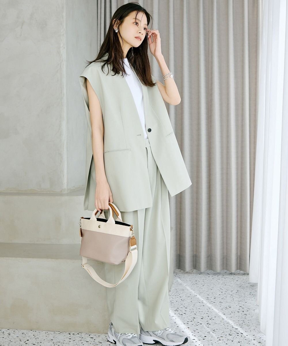 TOPKAPI 【Breath TOPKAPI】RIPPLE リプル ファスナー付 ショルダーバッグ S 