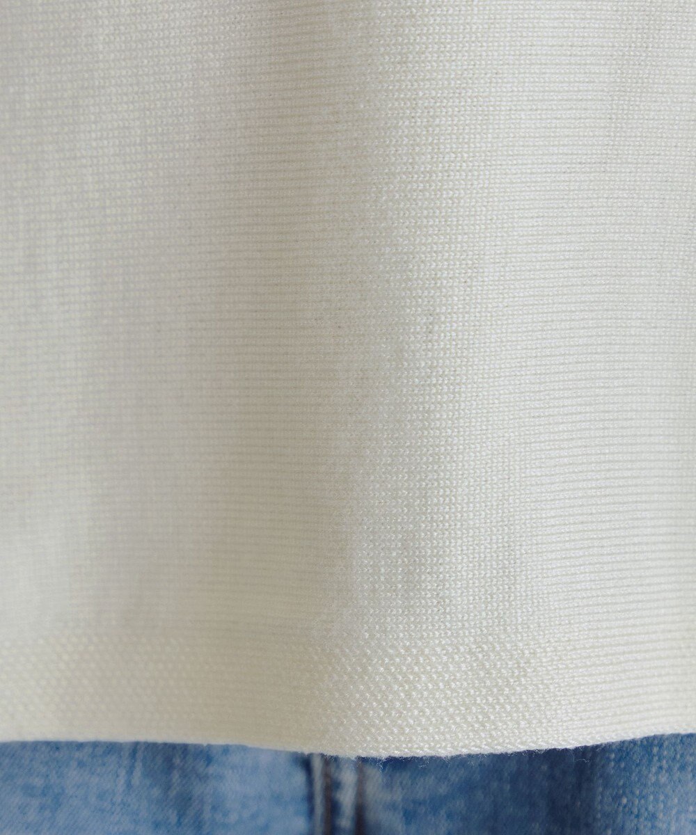 Tiaclasse 前後2wayバイカラーニットプルオーバー 