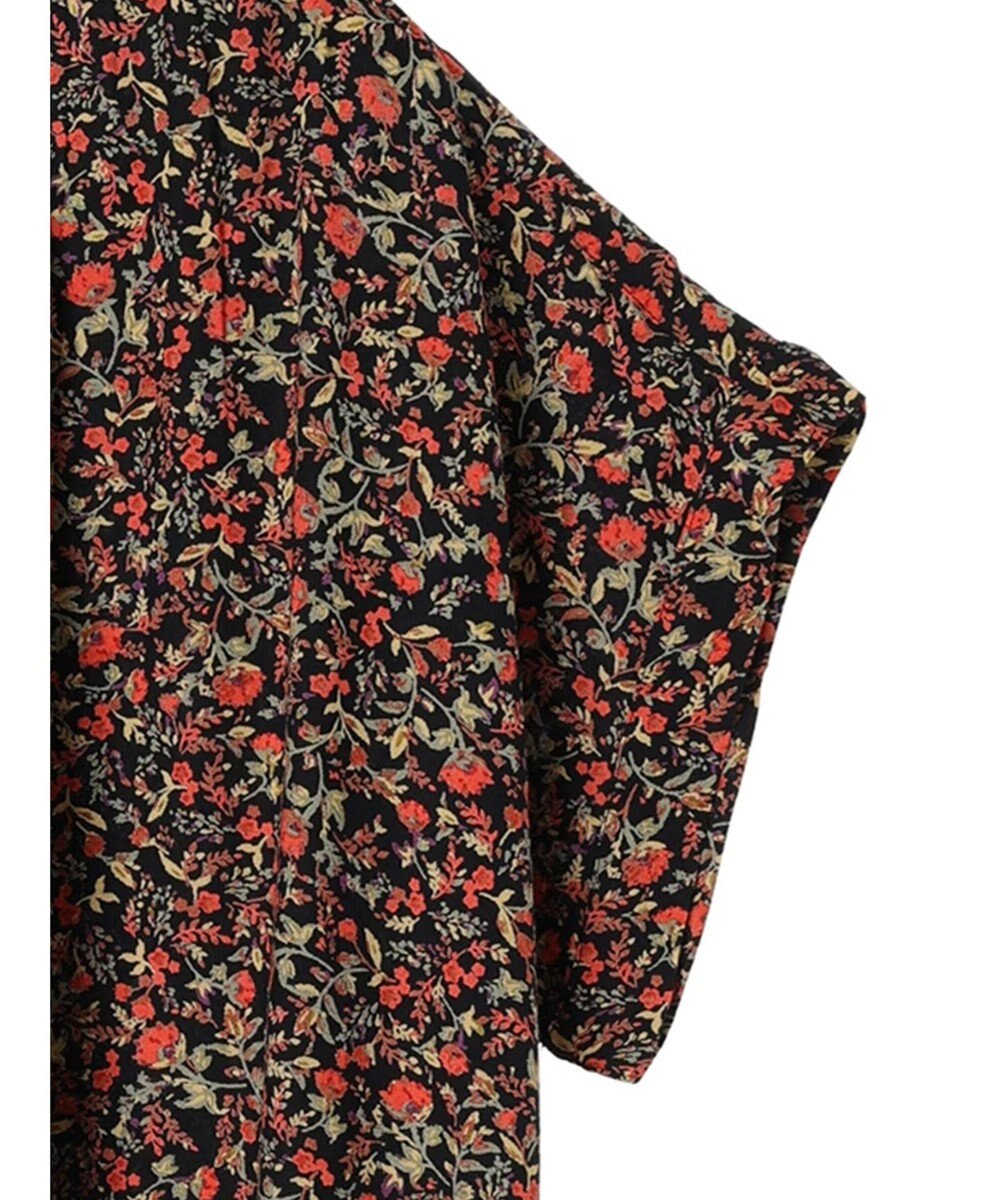 Green Parks アソート柄さらっとレーヨンブラウス 