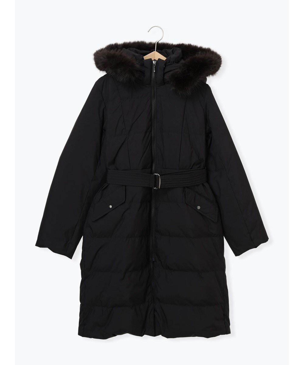 Te chichi 【宮本茉由着用】フードロングダウンコート 