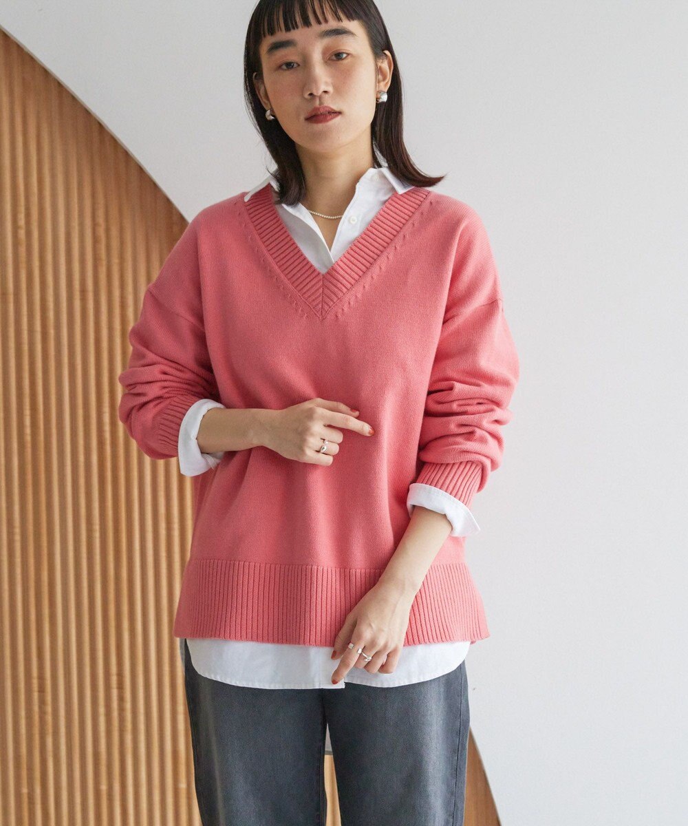 AMERICAN HOLIC Ｖネックニットプルオーバー 