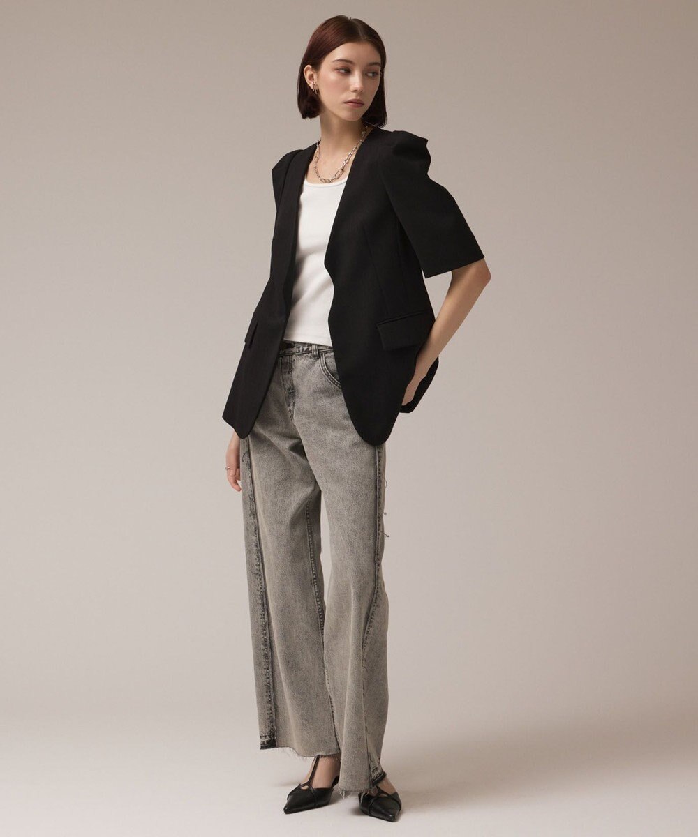 GRACE CONTINENTAL パフスリーブジャケット 