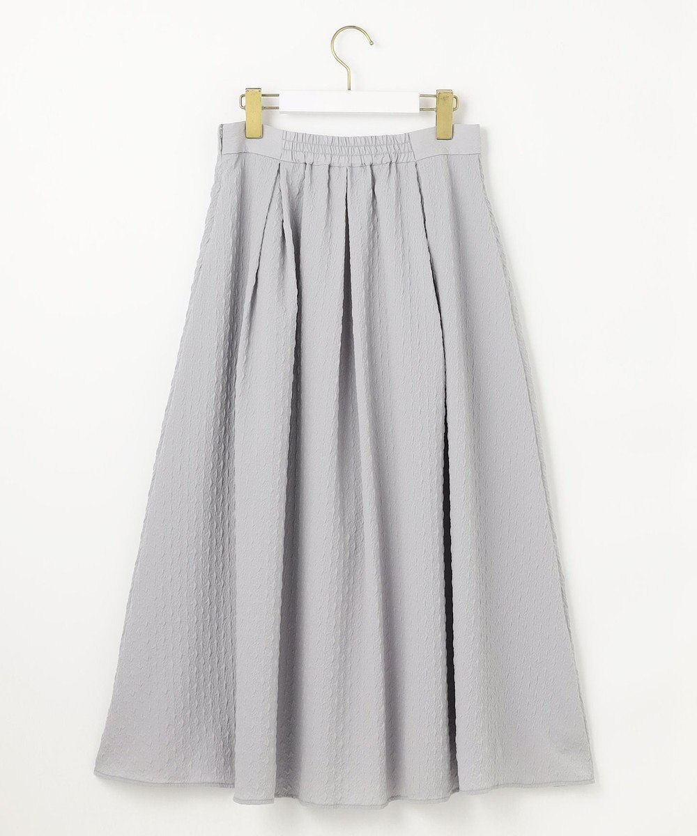 ANY SIS 【好印象企画】襟配色ニット×タックスカートセット 