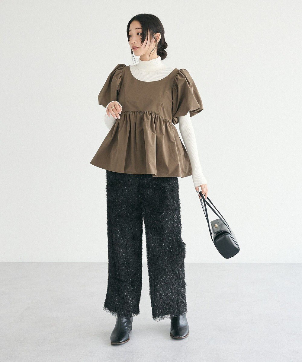 CRAFT STANDARD BOUTIQUE シャギーワイドパンツ 