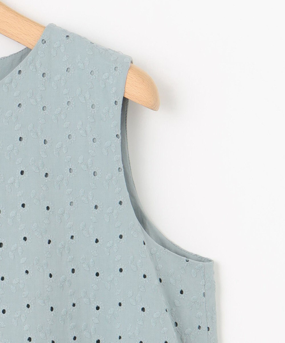 組曲 S 【WEB限定・新色追加】エンブロイダリーレースノースリーブ ワンピース 