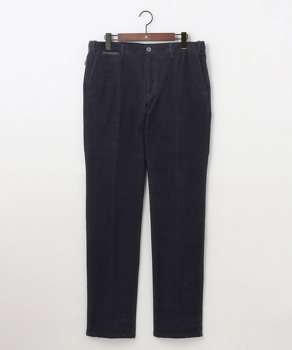 JOSEPH ABBOUD 【キングサイズ・ウエストも伸びる！/2WAYストレッチ/暖かい/オーガニック】オーガニックコットン ウオーム パンツ 