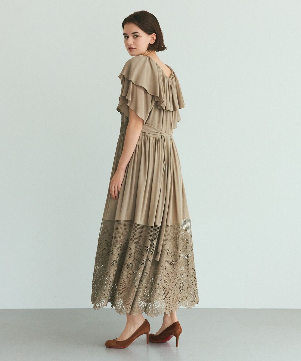 GRACE CONTINENTAL ラッフルレース切替マキシ 