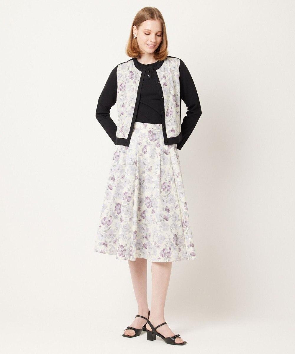 TOCCA 【大人百花掲載】【消臭・洗える！】BOTANOCAL GARDEN PARTY スカート 