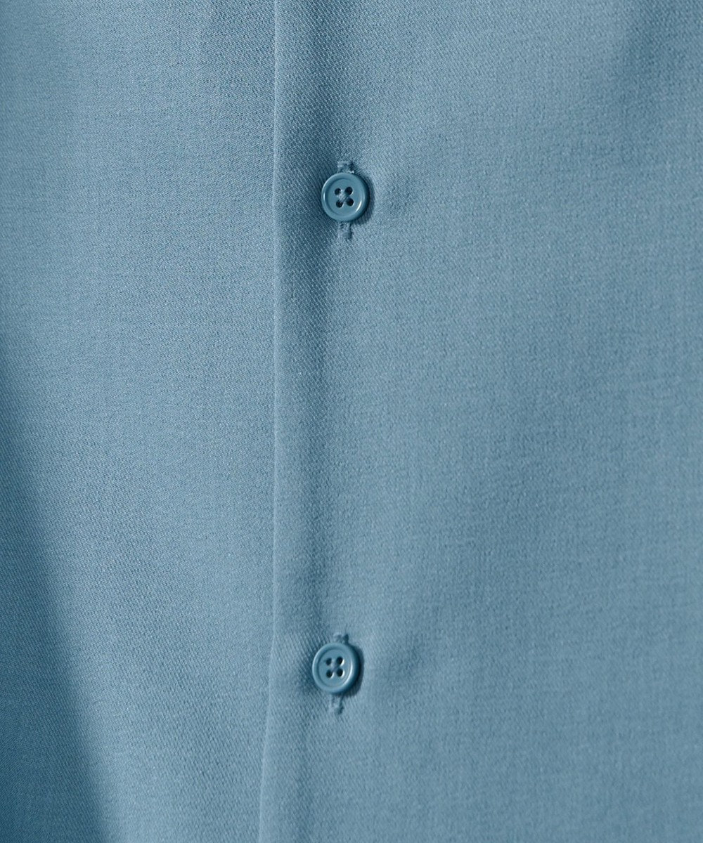 WEGO 【速乾/しわになりにくい/MLサイズ展開】ドライポリオープンカラーシャツ（SS） 