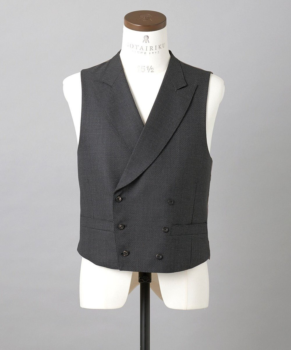 GOTAIRIKU 【ZEGNA/ゼニア】ISLANDFLEECE/アイランドフリース 3ピーススーツ（グレー） 