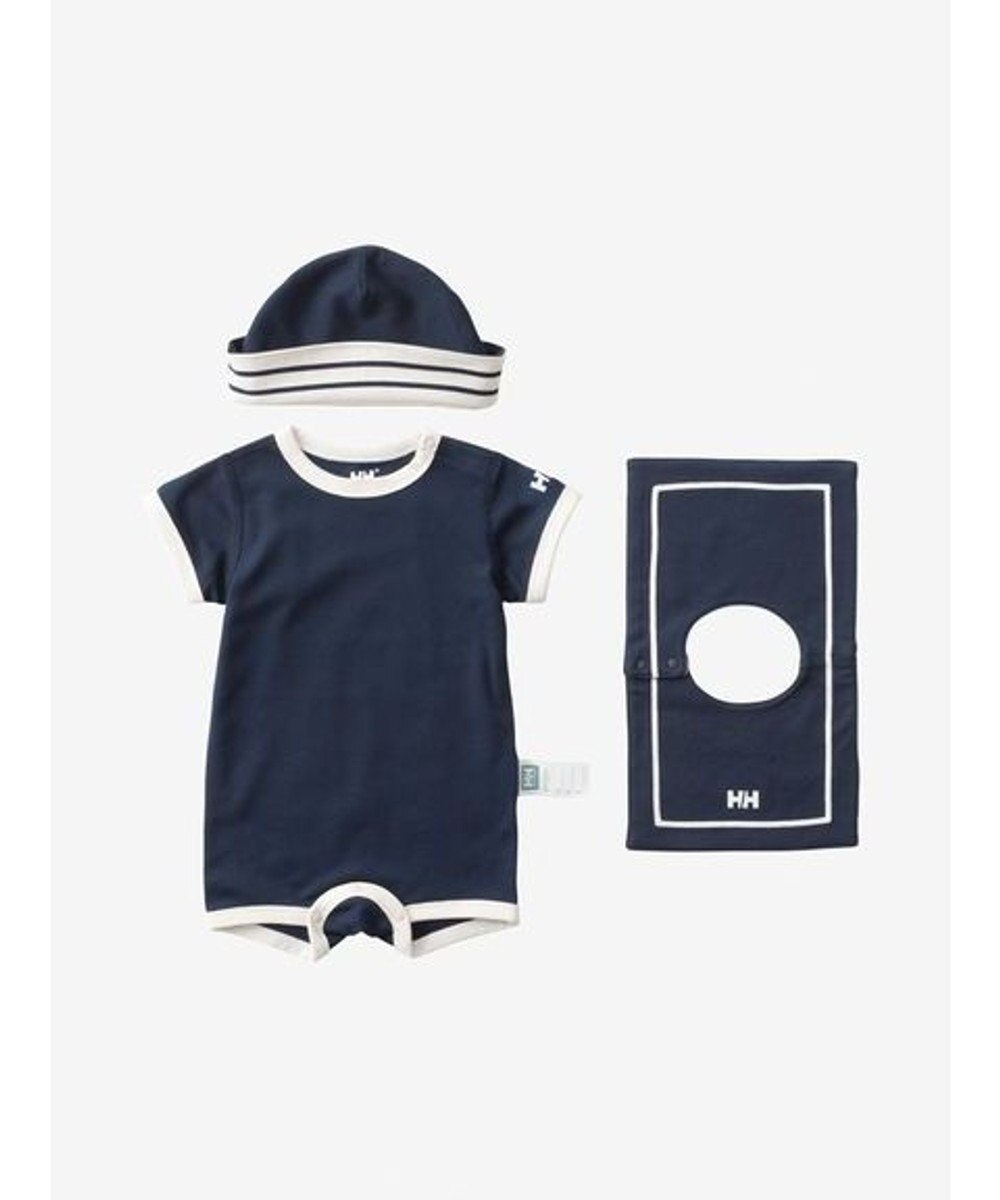 HELLY HANSEN マイファーストHHマリンロンパースセット 