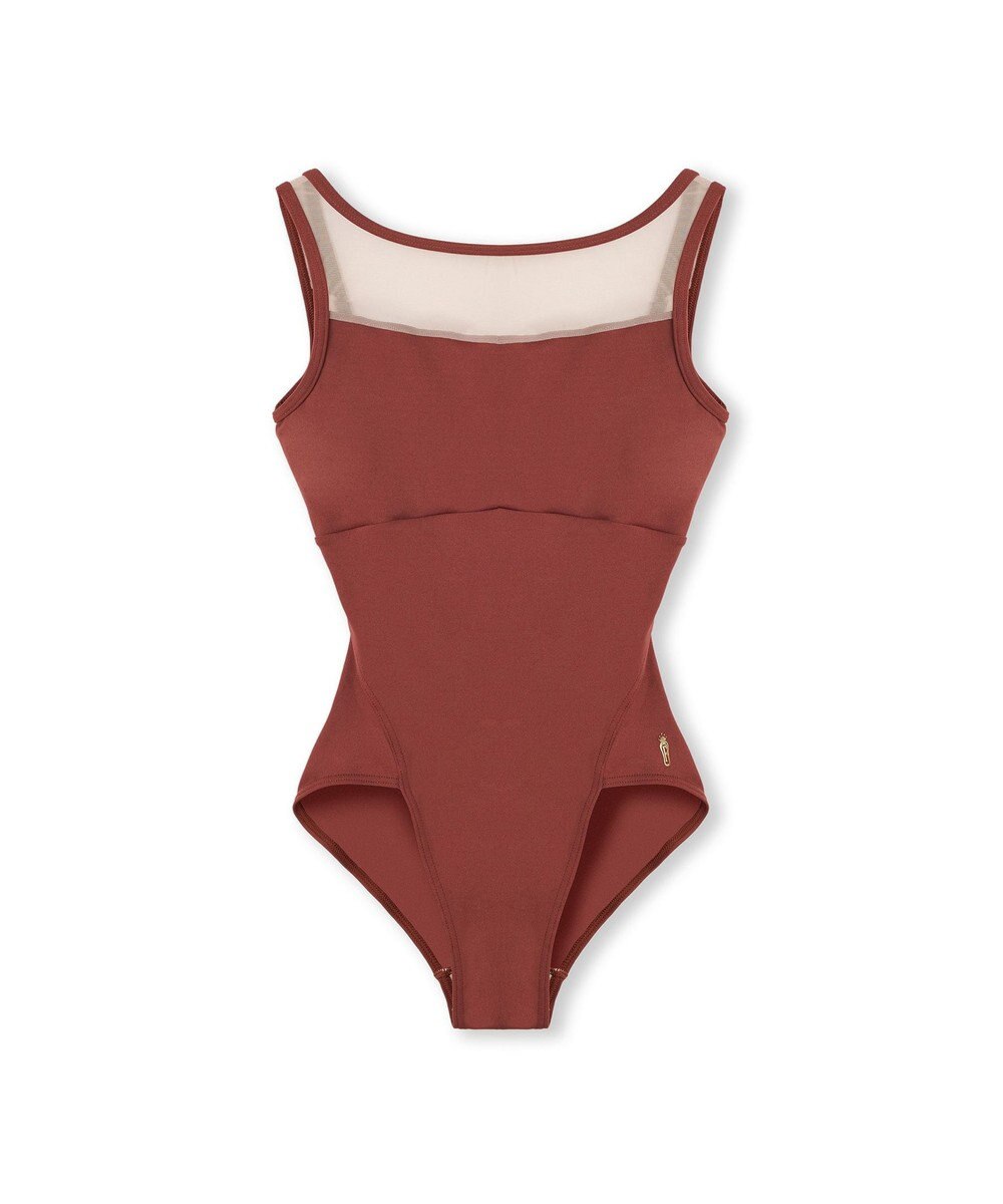 Chacott ノースリーブレオタード 