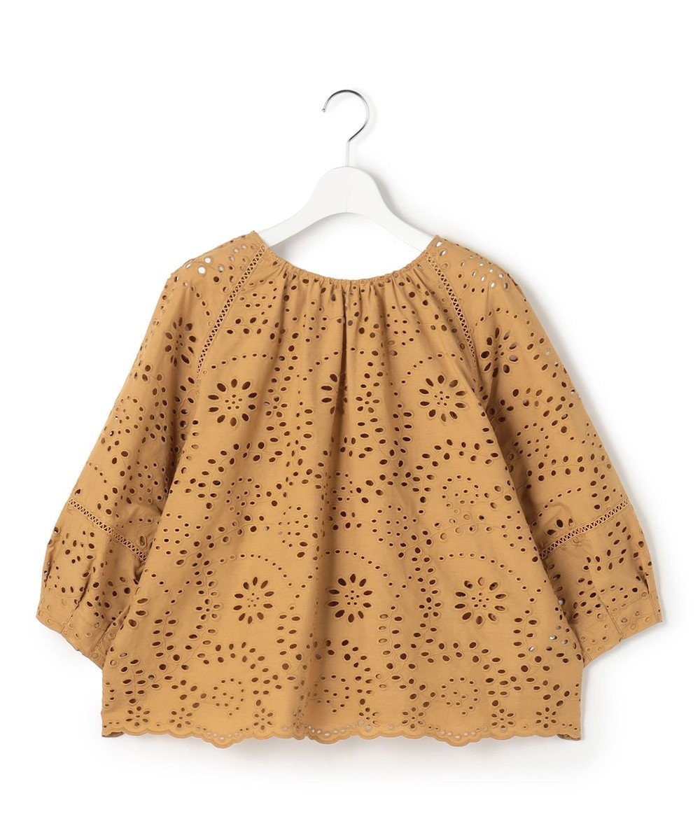 23区 【先行予約】カットワークエンブロイダリー 2WAYブラウス 