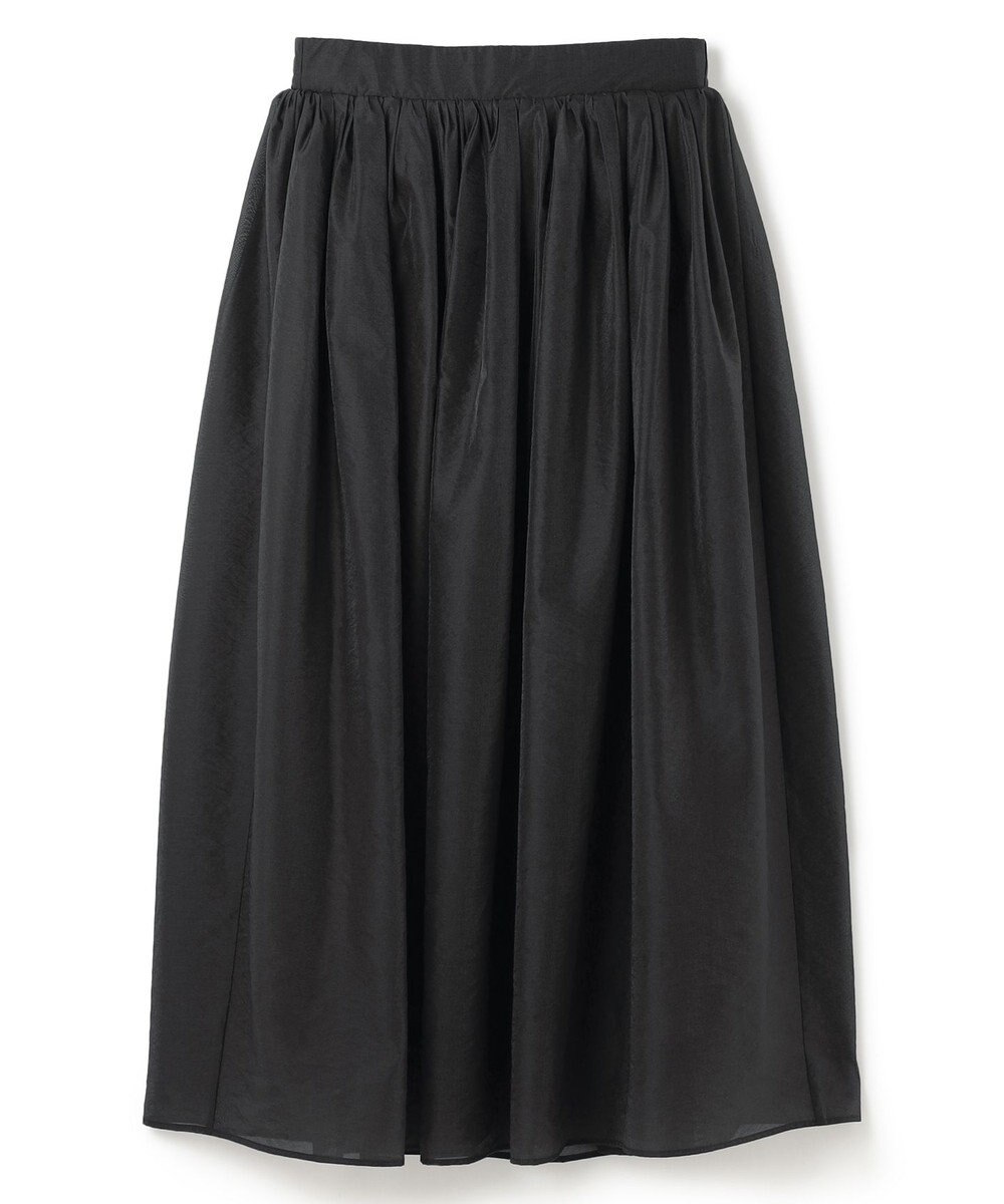 uncrave シアー オーガンジー フレア スカート 