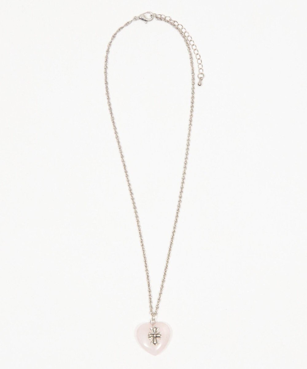 WEGO Lクロスハートネックレス 