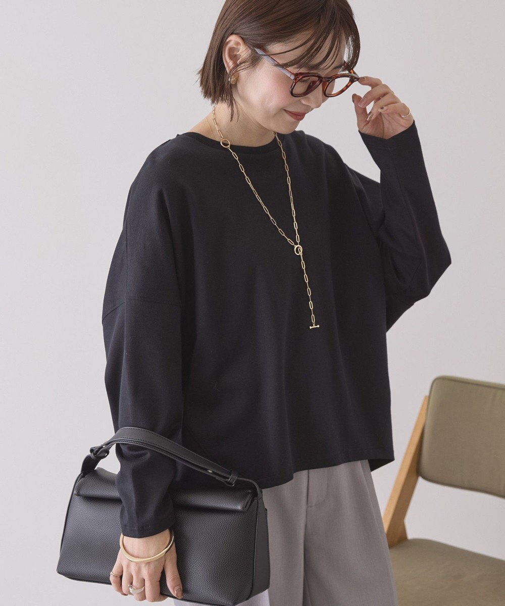 AMERICAN HOLIC 【先行予約】【UVカット】コクーンポンチプルオーバー 