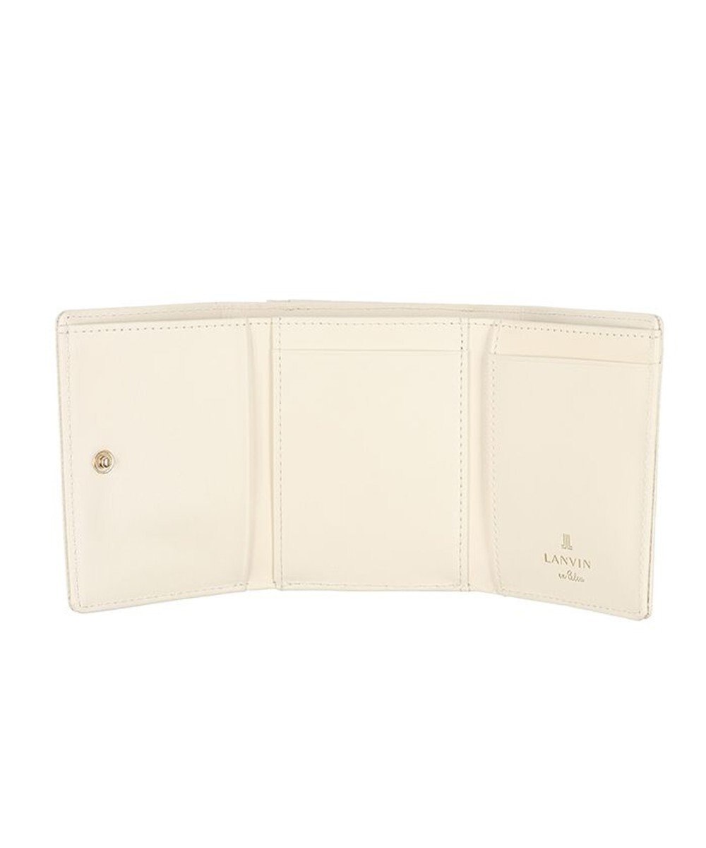 LANVIN en Bleu エルヴィー 三つ折り財布 