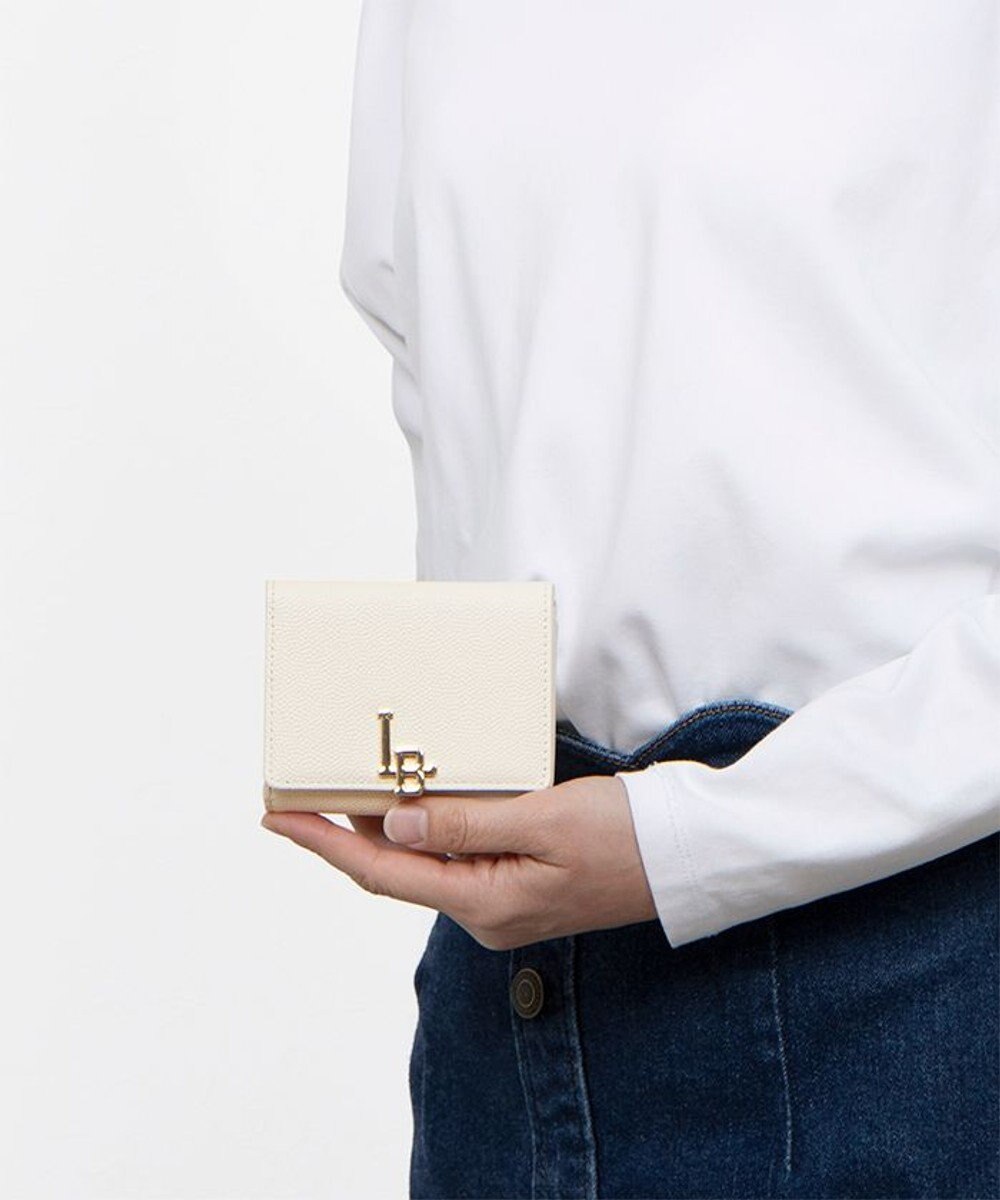 LANVIN en Bleu エルヴィー 三つ折り財布 