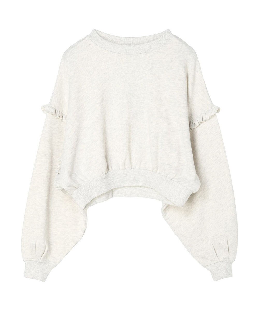 Green Parks ・Ｐｅｔｉｔ　Ｆｌｅｕｒ　ボリュームスリーブスウェット 