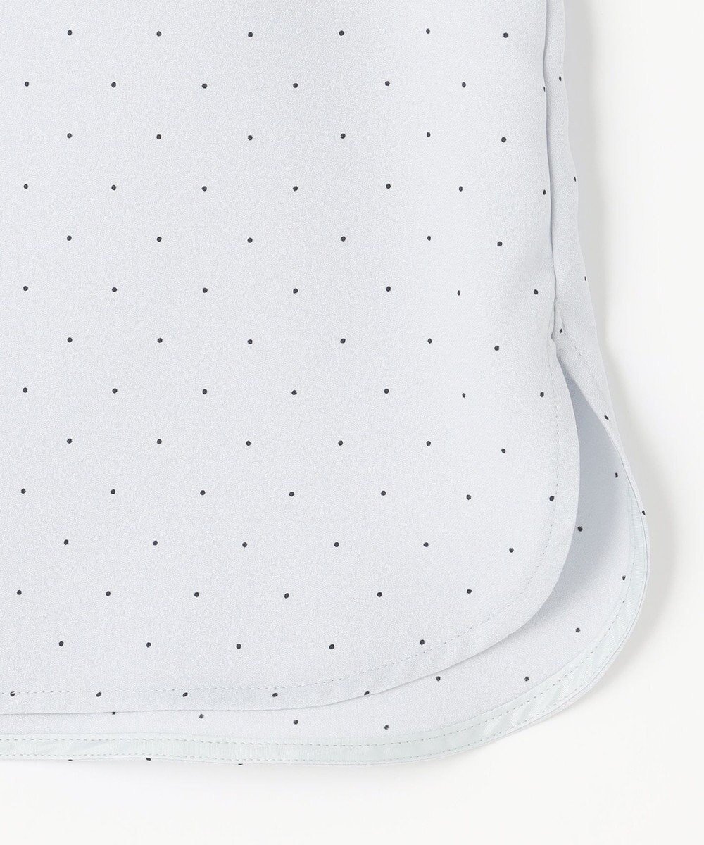 J.PRESS LADIES 【洗える・吸水速乾】 ライトアムンゼンドットPT リボン ブラウス 